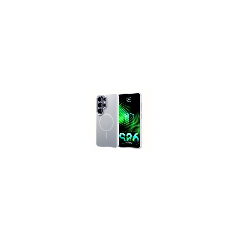 3mk ochranný kryt Smoke MagCase White pro Samsung Galaxy S26 Ultra