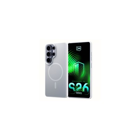 3mk ochranný kryt Smoke MagCase White pro Samsung Galaxy S26 Ultra