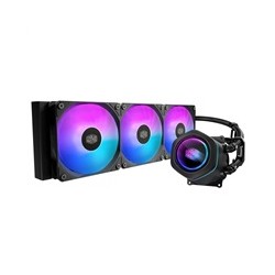 Cooler Master vodní chladič MasterLiquid Core Nex Digital 360 Black ARGB, 3x 120mm, ARGB, LGA1851, AM5, Černá