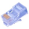 Konektor UTP RJ45 (8p8c), Cat5E, 50µm, licna(lanko) - 100 ks