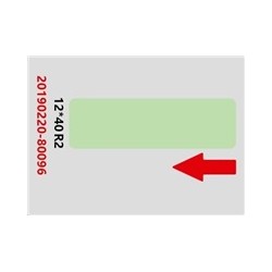Niimbot štítky RP 12x40mm 160ks Green pro D11 a D110