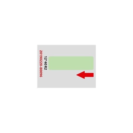 Niimbot štítky RP 12x40mm 160ks Green pro D11 a D110