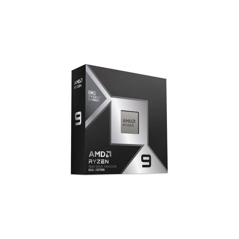CPU AMD RYZEN 9 9950X3D2, 16-core, až 5.6GHz, 208MB cache, 200W, AMD Radeon Graphics, socket AM5, BOX, bez chladiče