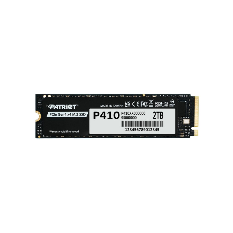 PATRIOT P410 2TB SSD / Interní / M.2 PCIe Gen4 x4 NVMe / 2280 P410P2TBM28H