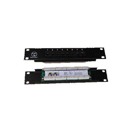 DATACOM Patch panel 10" UTP cat5e 8portů 1U