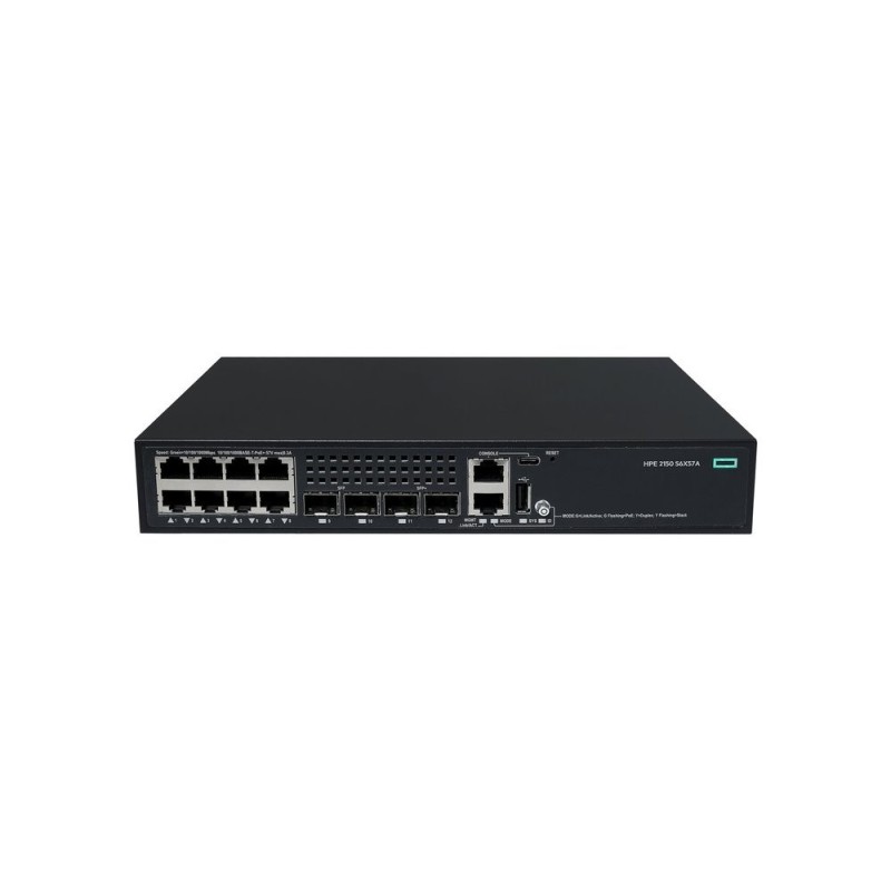 HPE Networking CW 2150 8p 10M/100M/1G PoE+ 2p SFP 1G 2p SFP+ 1G/10G 125W Switch
