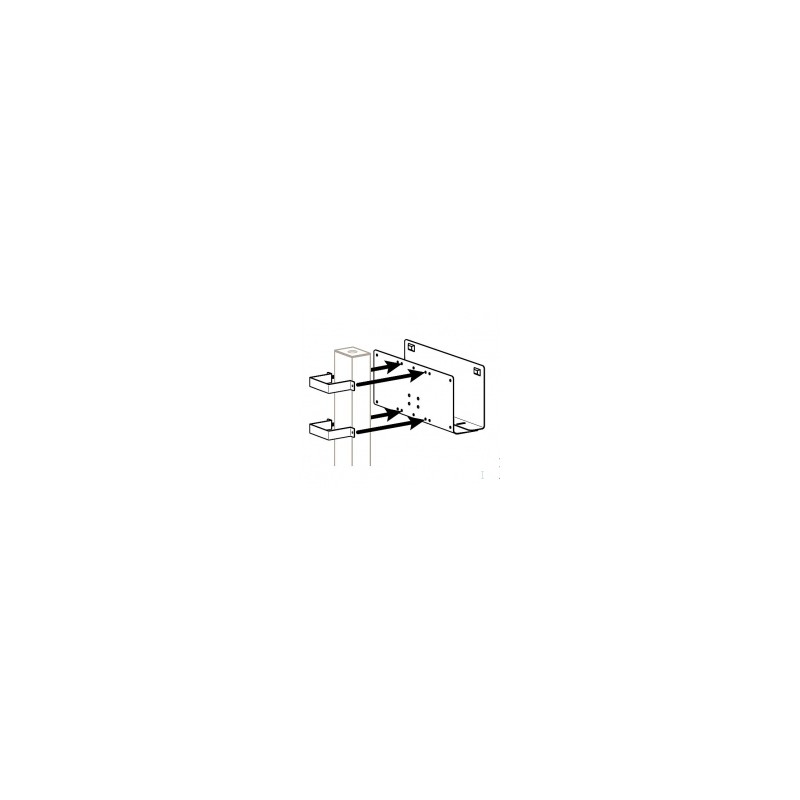 BRACKETMOUNT PERIPH TO 3X3 POST/POST