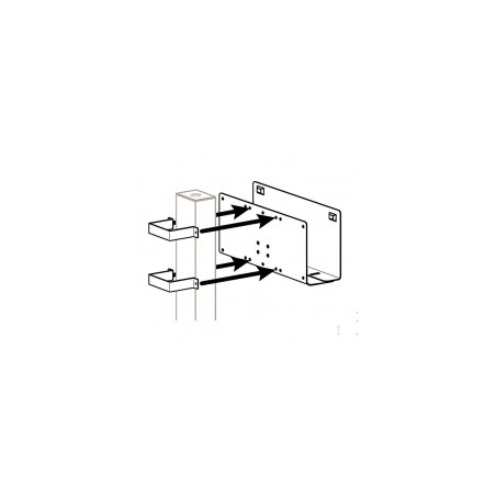BRACKETMOUNT PERIPH TO 3X3 POST/POST