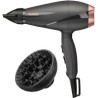 BaByliss 6709DE fén, 2100 W, 2 rychlosti, 3 teploty, studený vzduch, ionizátor, difuzér, černý
