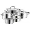 WMF sada hrnců Gourmet Plus, 5 ks, nerezová ocel Cromargan®, dno TransTherm® pro indukci