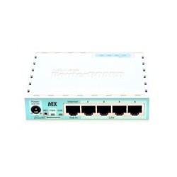 MikroTik RouterBOARD hEX, 880MHz dual-core CPU, 256MB RAM, 5x LAN, USB, microSD slot, vč. L4 licence