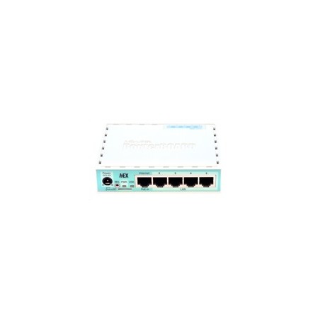 MikroTik RouterBOARD hEX, 880MHz dual-core CPU, 256MB RAM, 5x LAN, USB, microSD slot, vč. L4 licence