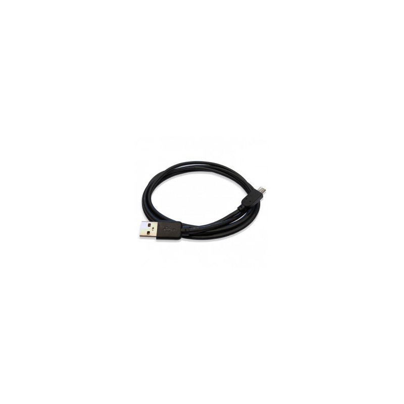 USB-micro USB powersupply cable, 180cm, black