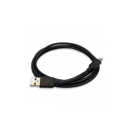 USB-micro USB powersupply cable, 180cm, black