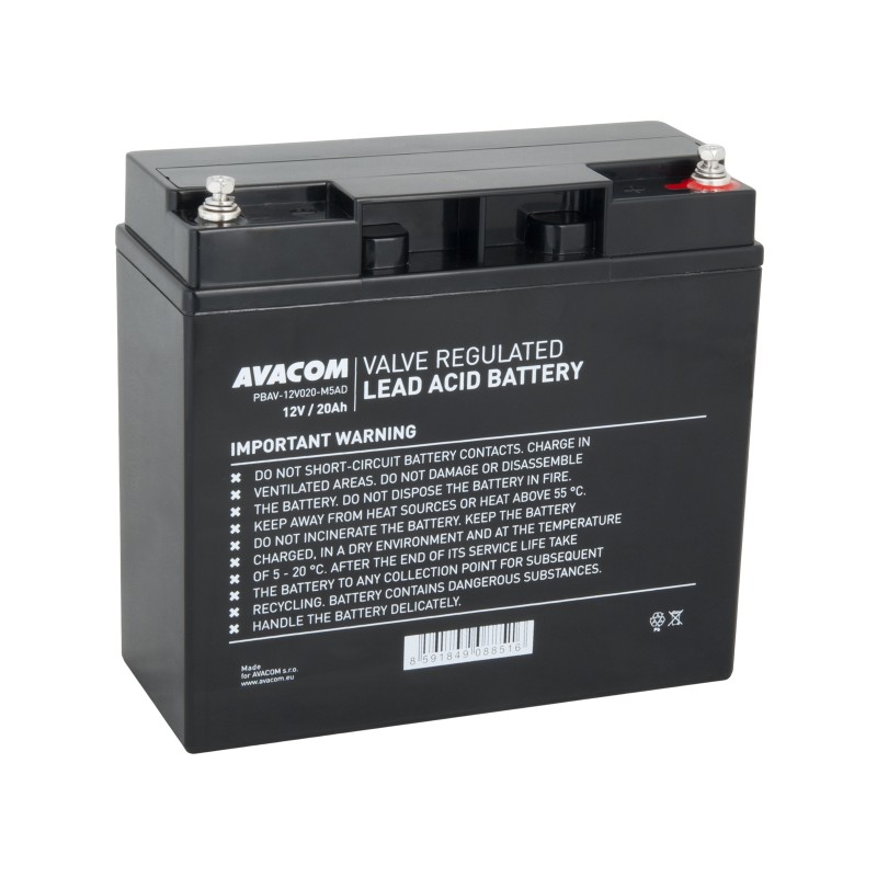 AVACOM baterie 12V 20Ah M5 DeepCycle (PBAV-12V020-M5AD)