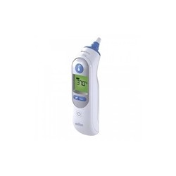 Braun IRT 6520 ThermoScan 7 bezdotykový teploměr, digitální, ušní, paměť na 9 měření