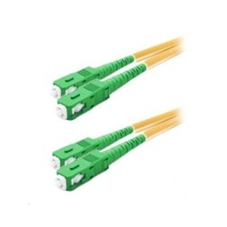 Duplexní patch kabel SM 9/125, OS2, SC(APC)-SC(APC), LS0H, 1m