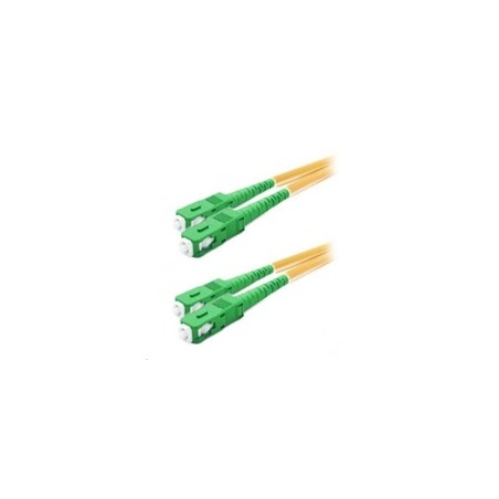 Duplexní patch kabel SM 9/125, OS2, SC(APC)-SC(APC), LS0H, 1m