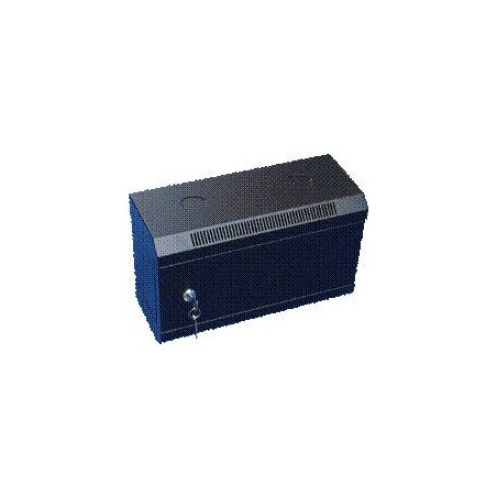 10" rack jednodílný 4U/140 DATACOM černý plech.dv.
