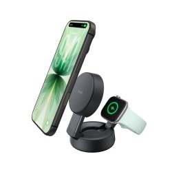 Belkin Ultracharge 25 Watt QI2 Verstel/Gnetische 2-IN-1-Ladestation DUN