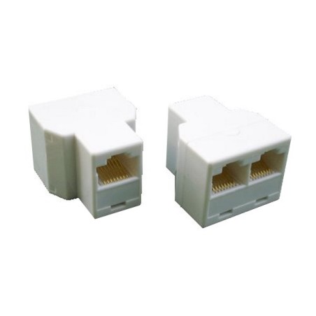 DATACOM Dvojspojka 3x RJ45 8p8c Cat5E (3 x Female)