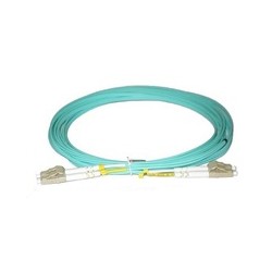 Duplexní patch kabel MM 50/125, OM3, LC-LC, LS0H, 1m