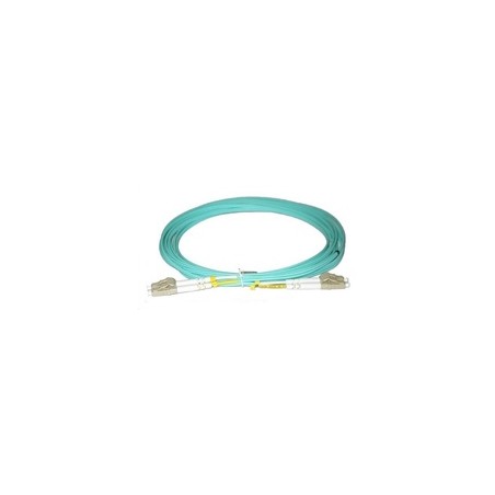 Duplexní patch kabel MM 50/125, OM3, LC-LC, LS0H, 1m