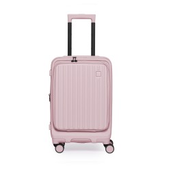 ACER Barcelona Luggage 20", světle růžový , pevný cestovní kufr, materiál: 100% recyklovaný PET, TSA kombinační zámek, p