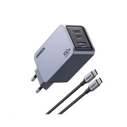 UGREEN síťová rychlonabíječka Nexode Pro 100W 3-Port, 2x USB-C, 1x USB-A