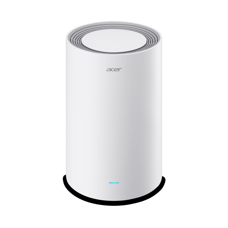 ACER Router Connect Ovia T520 WiFi 7 Tri-band Mesh Router,BE9300,512GB DDR3L,128GB NAND,1pack,White