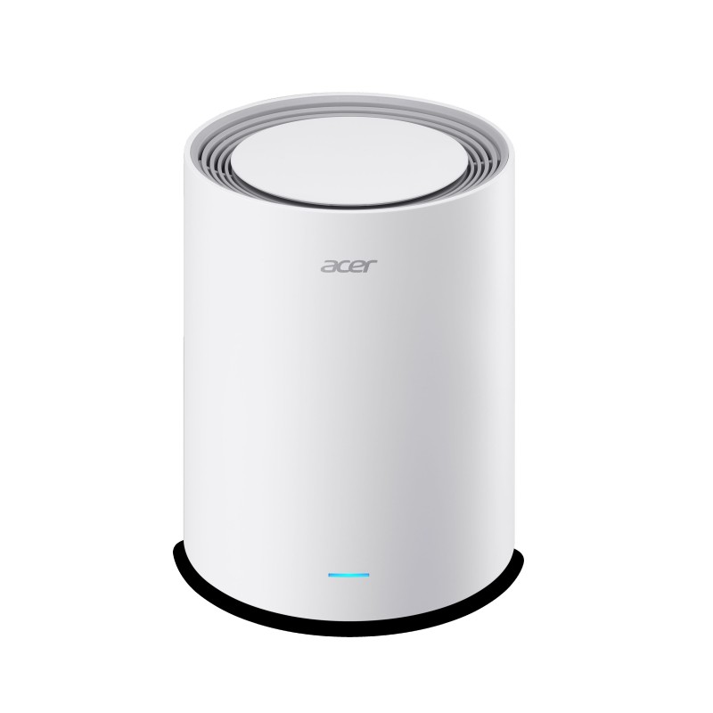 Acer Router Connect Ovia T360 WiFi 7 Dual-band Mesh Router,BE3600,512GB DDR3L,128GB NAND,1pack,White