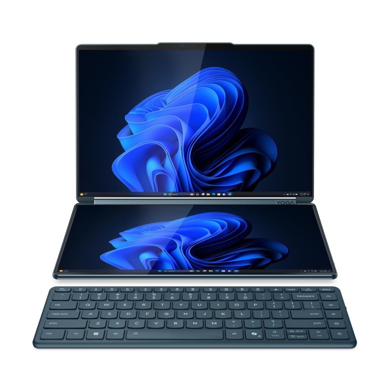 Lenovo Yoga Book 9/14IAH10 /U7-255H/14"/2880x1800/T/32GB/1TB/Intel int/W11P/Tidal Teal/3R On-Site