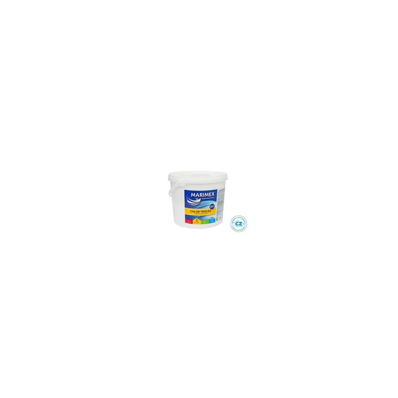 Marimex Chlor Triplex 4,6 kg - bazénová chemie - DEZINFEKCE