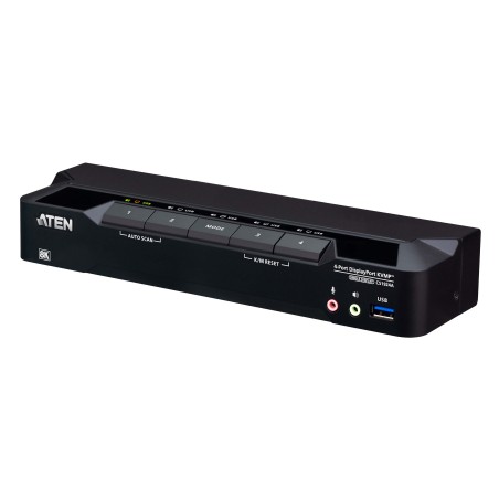 ATEN 4-port 8K DisplayPort KVMP USB3.0, audio vč. kabelů