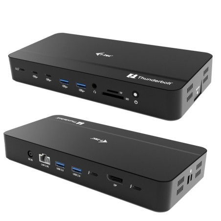 i-tec Thunderbolt 5 Triple Display Docking Station, M.2 slot, 6x USB, 2.5 GLAN, PD 140W