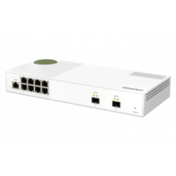 QNAP řízený switch QSW-M2108-2S (8x 2,5GbE RJ45 a 2x 10GbE SFP+)