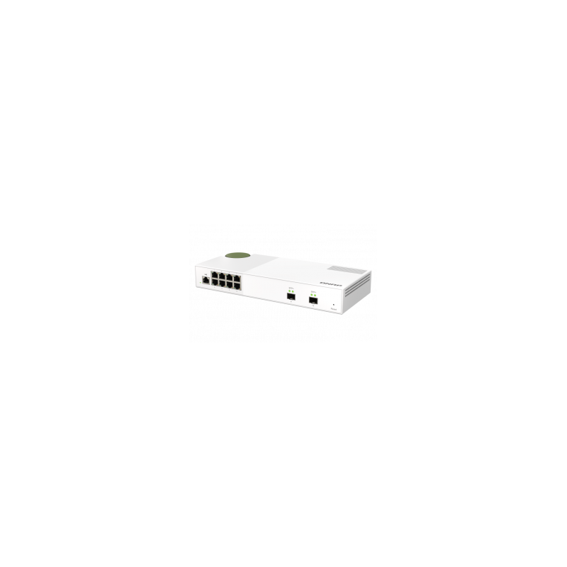 QNAP řízený switch QSW-M2108-2S (8x 2,5GbE RJ45 a 2x 10GbE SFP+)