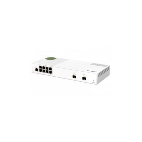 QNAP řízený switch QSW-M2108-2S (8x 2,5GbE RJ45 a 2x 10GbE SFP+)