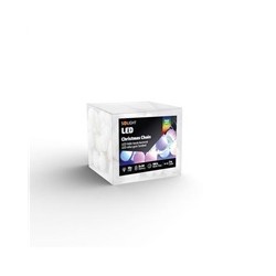 Solight LED vánoční řetěz barevné koule, 20x LED, 2m, 2x AA