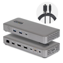 Startech Dual-DP USB4 Dock 100W PD/144HZ 100W PD Driverless