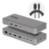 Startech Dual-DP USB4 Dock 100W PD/144HZ 100W PD Driverless