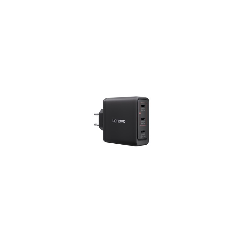 Lenovo Multi-Port USB-C 100W/GaN Charger Black -EU