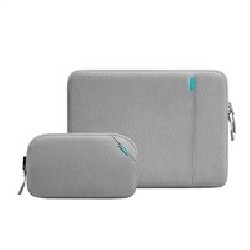tomtoc Sleeve Kit - 13" MacBook Pro / Air, tmavě šedá