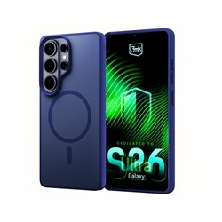 3mk ochranný kryt Smoke MagCase Blue pro Samsung Galaxy S26 Ultra