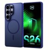 3mk ochranný kryt Smoke MagCase Blue pro Samsung Galaxy S26 Ultra