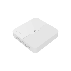 Uniview NVR,4 kanály, až 12MP, až 10TB HDD, PoE 4ch (50W budget), SMART VCA, SIP by NVR