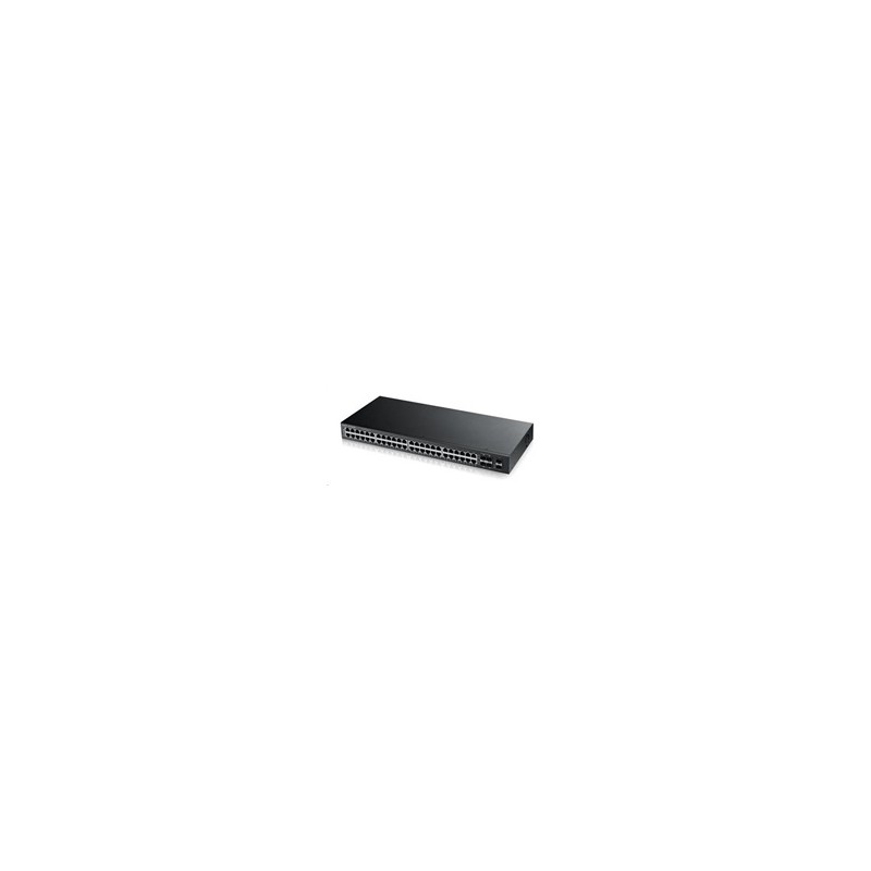 Zyxel GS1920-48v2 50-port Gigabit WebManaged Switch, 44x gigabit RJ45, 4x gigabit RJ45/SFP, 2x SFP