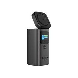 CANYON Qi2 magnetic power bank OnPower 150 15000mAh Aluminium Dark grey