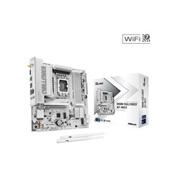 ASRock MB Sc LGA1851 B860M Challenger WiFi WHITE, Intel B860, 4xDDR5,1xHDMI, WiFi, mATX