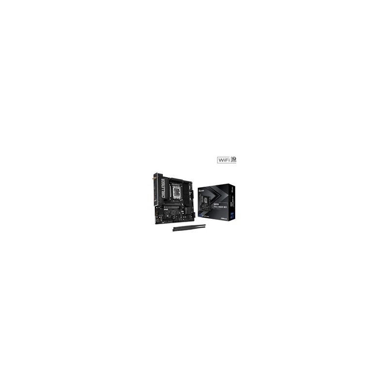 ASRock MB Sc LGA1851 B860M Challenger WiFi, Intel B860, 4xDDR5,1xHDMI, WiFi, mATX
